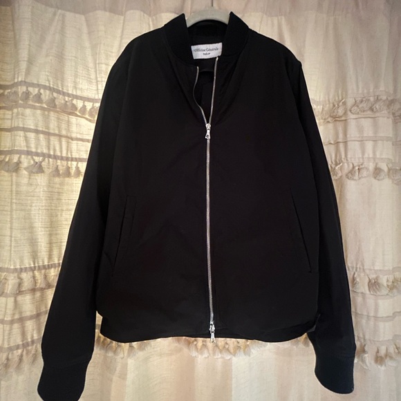 Officine Generale Black Bomber Jacket - Picture 1 of 3